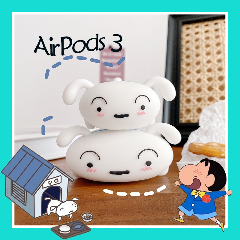 สุนัขสีขาว-compatible-airpods-3-สำหรับ-compatible-airpods-3rd-กรณี-2021-ใหม่-compatible-airpods3-หูฟังเปลือกป้องกัน-3rd-กรณี-compatible-airpodspro-กรณี-compatible-airpods2gen-กรณี