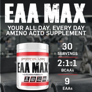 ภาพหน้าปกสินค้า⚡พร้อมส่ง⚡Primeval Labs EAA MAX / EAA MAX Energy [30Servings] มีให้เลือก2รุ่น EAA, อะมิโน, BCAA ฟื้นฟู  เพิ่มกล้ามเนื้อ ที่เกี่ยวข้อง