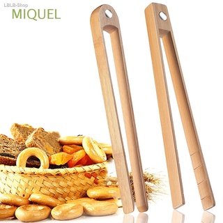 #freesf✔MIQUEL 2Pcs Toaster Tong Bamboo Cooking Utensils Food Clip Magnetic Clamp Barbecue Snack Salad Bread Kitchen Too