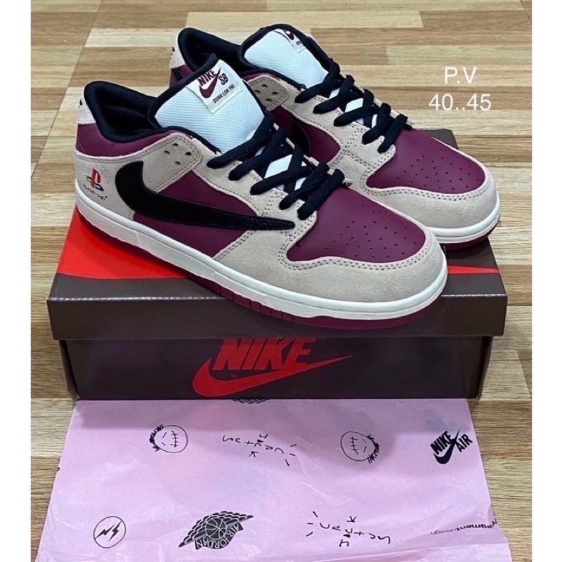 travis scott play station dunk