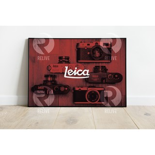 ภาพหน้าปกสินค้าPoster โปสเตอร์ภาพ กล้อง📷 Leica 📷 ที่เกี่ยวข้อง