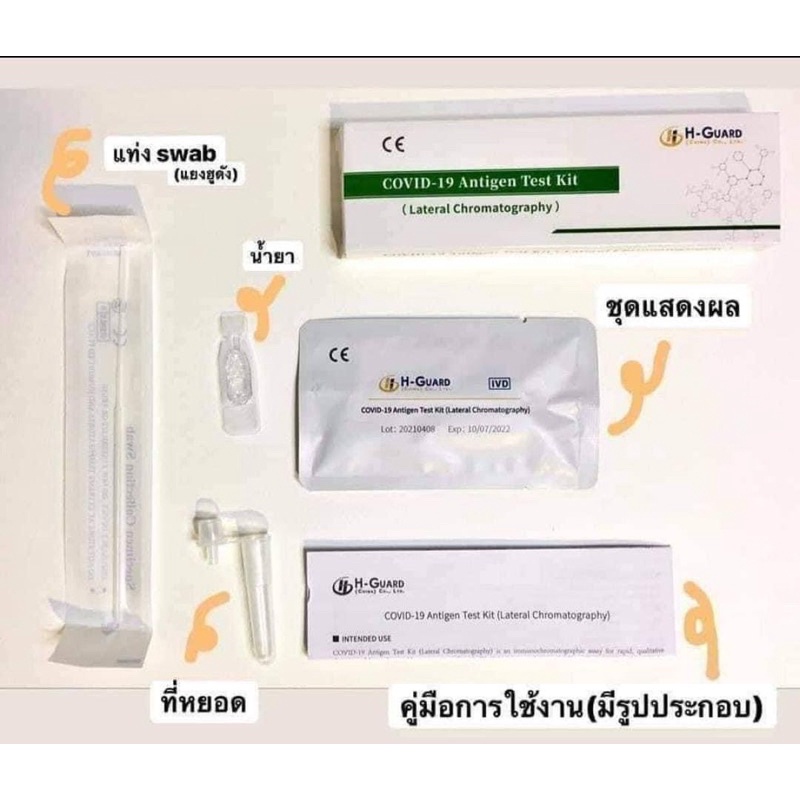 ยกกล่อง25เทส-ชุดตรวจatk-เเบบเเยงจมูก-รู้ผลไวภายใน15นาที-มีคลิปสอนใช้งาน-antigen-test-kit