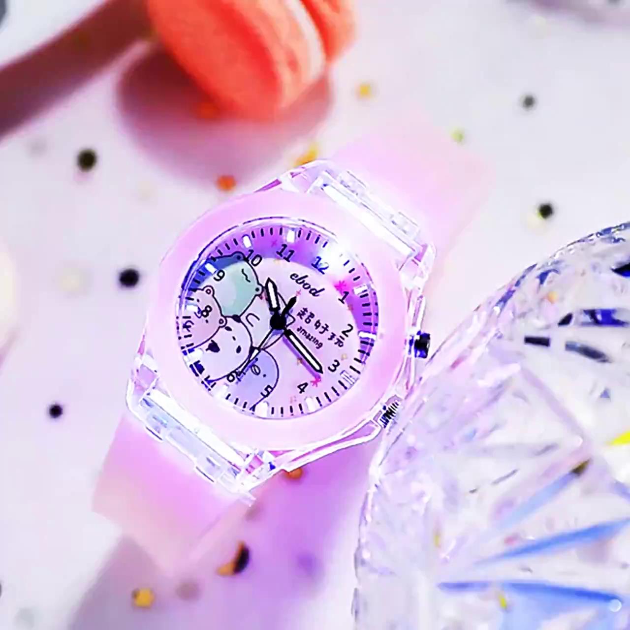 frozen-นาฬิกาข้อมือ-มีไฟ-led-หลากสีสัน-เหมาะกับเล่นกีฬากลางแจ้ง-สําหรับเด็กผู้ชาย-และเด็กผู้หญิง