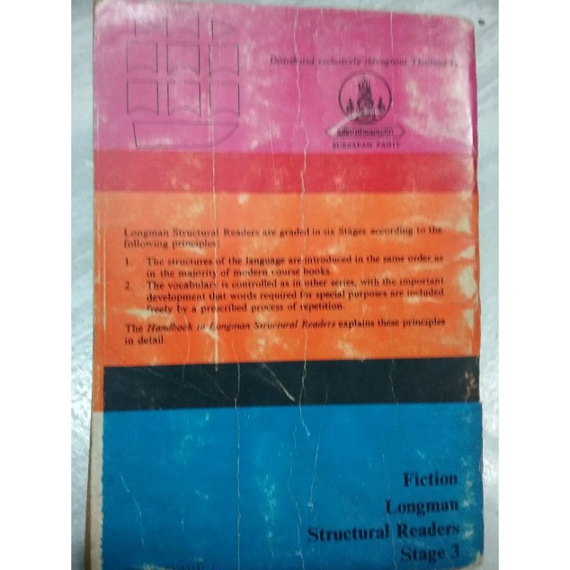 หนังสือนอกเวลาภาษาอังกฤษในเครือlongman-พิมพ์ในฮ่องกง-1977-round-the-world-in-80-days-jules-verneหนังสือหายาก-หนังสือสะสม