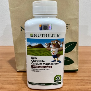 📌Kids Chewable Calcium Magnesium(100เม็ด)มีแคลเซียม&แมกนีเซียมเสริมกระดูกและฟันให้แข็งแรง