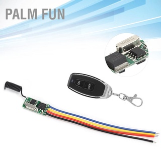 ภาพหน้าปกสินค้าPalm Fun โมดูลสวิตช์รีโมตคอนโทรลไร้สาย แรงดันไฟฟ้ากว้าง 3.7‐12V ไฟ Led ที่เกี่ยวข้อง