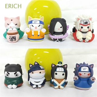 Erich โมเดลฟิกเกอร์ Pvc Naruto Action Figures ของเล่นสําหรับเด็ก