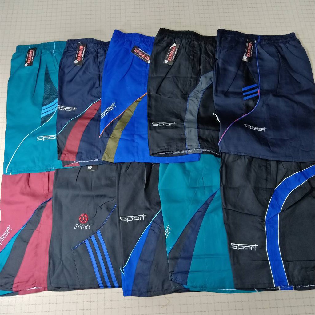 ภาพสินค้าSPORT กางเกงผ้าร่มขาสั้น 7 สี ราคา "รุ่นประหยัด" กางเกงขาสั้น จากร้าน windship บน Shopee ภาพที่ 8