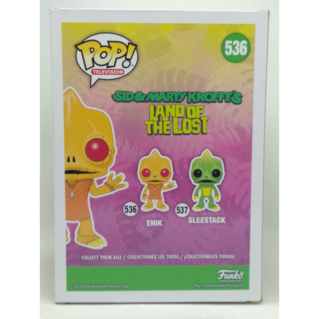 nycc-2017-funko-pop-land-of-the-lost-enik-536-กล่องมีตำหนินิดหน่อย