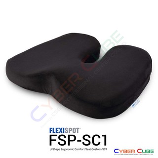 FlexiSpot ( FSP-SC1 ) U-Shape Ergonomic Comfort Seat Cushion SC1 (เบาะรองนั่งเพื่อสุขภาพ) CUSHION