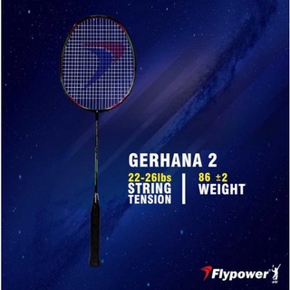 [ใส่โค้ด INC12LF ลดเพิ่ม 70-]Flypower Gerhana Racket ไม้แบดมินตัน