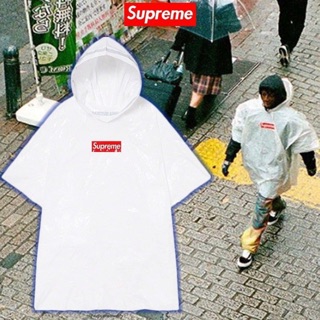 [ของแท้] เสื้อกันฝน Supreme Box Logo Poncho