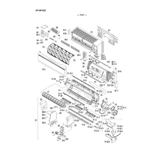 AT18FV2S อะไหล่ แอร์ DAIKIN รุ่นAT18FV2S ชิ้นส่วน งานช่าง งานซ่อม อุปกรณ์ PART AT18FV2S ศูนย์บริการ อะไล่แท้
