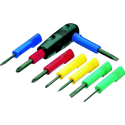 trusco-td-8s-437-6480-set-screwdriver-ชุดไขควงเปลี่ยนด้ามพลาสติก