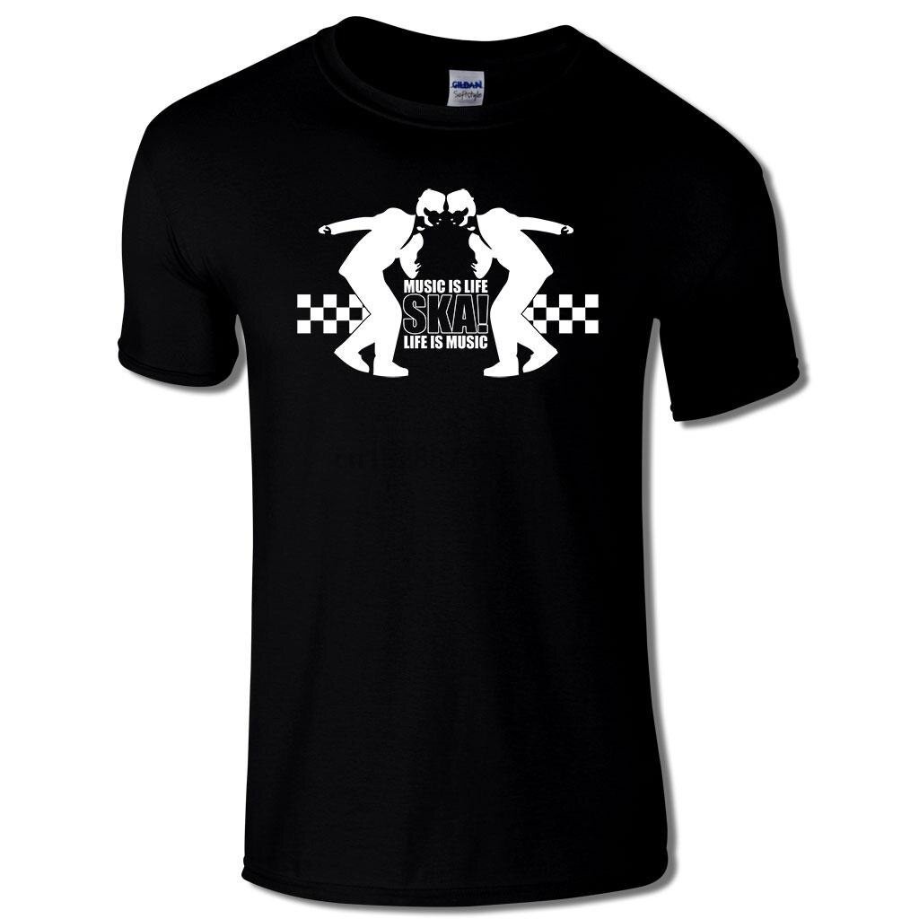 round-คอลูกเรือเสื้อยืด-ทรงหลวม-พิมพ์ลาย-ska-music-is-life-reggae-jamaica-2-tone-pride-สําหรับผู้ชาย-4xl