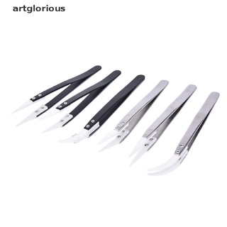 ภาพขนาดย่อของภาพหน้าปกสินค้าMutifunction Ceramic Tweezer Rebuild DIY Assembly Tools Heat Resistant Tweezer . จากร้าน artglorious.th บน Shopee