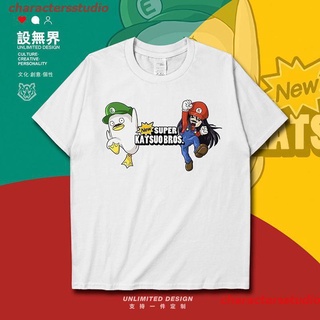 charactersstudio 2022 Set Unbounded Gintama Elizabeth Cos Mario Spoof Short Sleeve T-shirt Men And Women Anime Periphera