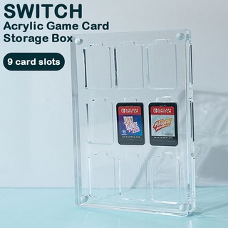 ภาพหน้าปกสินค้าเคสอะคริลิคใส แบบแข็ง สําหรับ Nintendo Switch Game Card
 ที่เกี่ยวข้อง