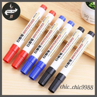 ปากกาไวท์บอร์ด หัวกลม (แพ็ค10 ด้าม) Whiteboard marker เขียนลบได้ Aowa no.6178