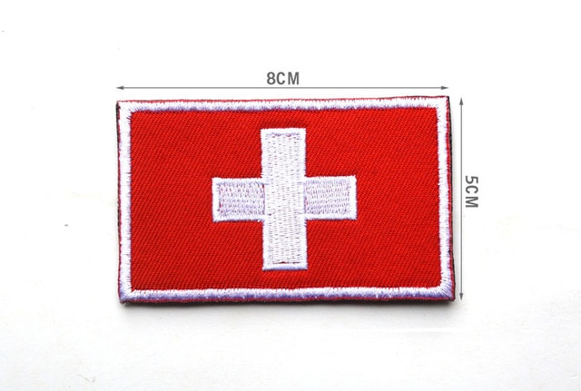 flag-of-switzerland-swiss-embroidered-applique-patch-ir-infrared-med-medic-rescue-patch-red-cross-reflective-badge-patch
