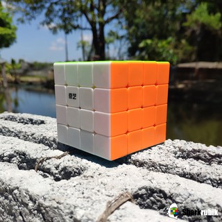 รูบิค 4x4 รูบิค ของแท้ อย่างดี 4x4 cube rubiks race Qiyi Qiyuan S 4x4 Stickerless Speed Cube magic cube SharkRubik