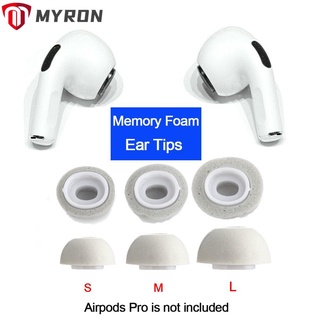 สินค้า myron จุกฟองน้ําหูฟังสําหรับ apple airpods pro