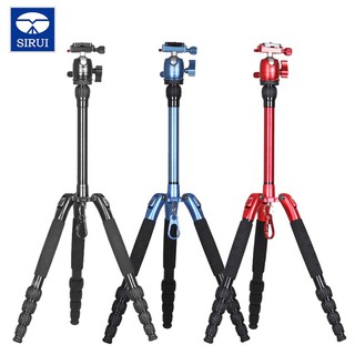 Sirui T-005SK + B00K TRIPOD W/BALL HEAD (BLACK) ขาตั้งกล้องแบบ 3 ขา