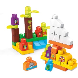 Mega Bloks บล็อคตัวต่อ Building Basics Sailboat Adventure เกาะหรรษา