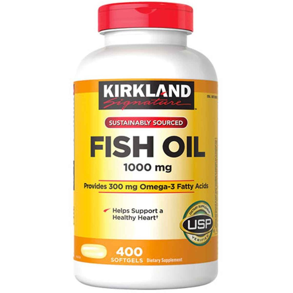 kirkland-fish-oil-1000mg-400เม็ด