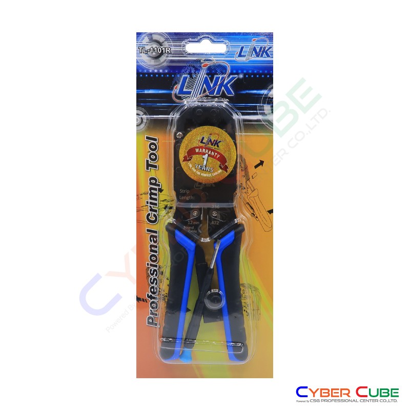 link-tl-1101r-rj45-rj11-4-pos-hand-set-professional-crimp-tool-เครื่องมือ-คีมเข้าหัวตัวผู้-สายแลน-สายโทรศัพท์