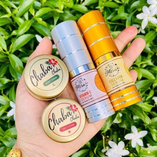 ครีมชบา Chaba Day Cream & Chaba Night Cream สูตรลดสิว ฝ้า กระ จุดด่างดำ ผิวเรียบเนียนกระจ่างใส