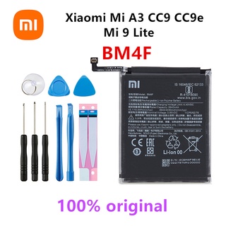 Xiao mi 100% Orginal BM4F 4030mAh Battery For Xiaomi Mi A3 CC9 CC9e Mi 9 Lite High Quality Phone Replacement Batteries +