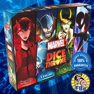 Dice Throne Marvel / Captain Marvel, Black Panther / Black Widow, Doctor Strange Boardgame พร้อมซอง [ของแท้พร้อมส่ง]