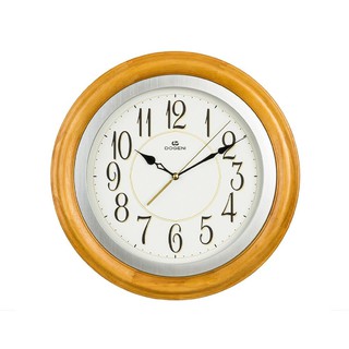 นาฬิกา นาฬิกาแขวนไม้ DOGENI WNW013LB 15 นิ้ว สีน้ำตาลอ่อน ของตกแต่งบ้าน เฟอร์นิเจอร์ ของแต่งบ้าน WALL CLOCK WOOD 15 Inch