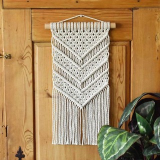 มาคราเม่แขวนผนัง Macrame wall hanging เรียบหรู