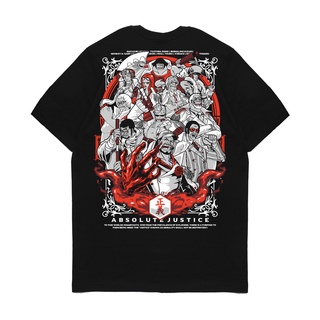 เสื้อยืดโอเวอร์ไซส์Kizaru Koas ฟิกเกอร์อนิเมะ One Piece ABSOLUTE JUSTICES-4XL