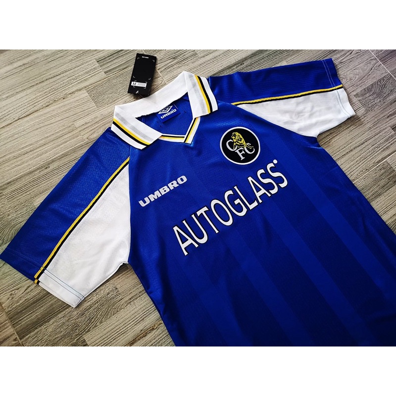 CHELSEA retro home kit 199799 เสื้อเชลซี ย้อนยุค 199799 Shopee Thailand