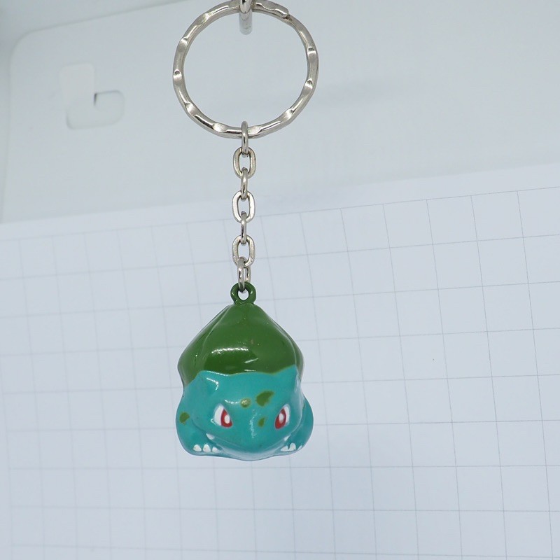 พวงกุญแจโลหะ มีกระดิ่ง Pokemon~ Bulbasaur keychain | Shopee Thailand