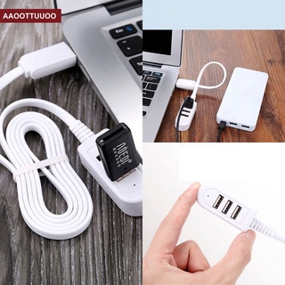 Usb Splitter 3USB สายเคเบิลต่อขยายมัลติฟังก์ชั่นแบบพกพาขนาดเล็ก