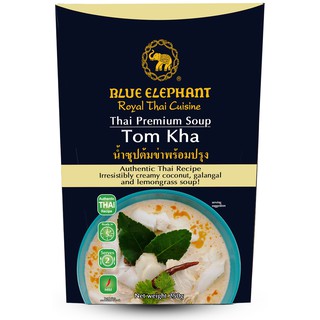 บลูเอเลเฟ่นท์ น้ำซุปต้มข่าพร้อมปรุง 250กรัม Blue Elephant Tom Kha Soup 250g