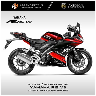 สติกเกอร์รูปลอก R15 V3 Hayabusa Yamaha R15 V3 สําหรับติดตกแต่งรถจักรยานยนต์