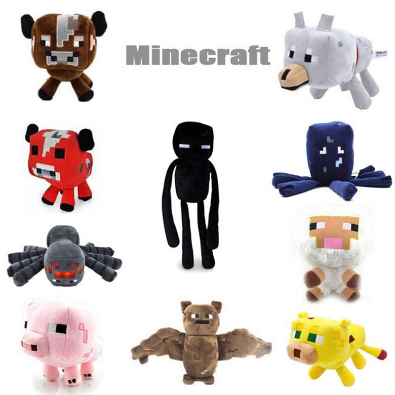 ของเล่นMinecraft Preecerman พิกเซลหมาป่า | Shopee Thailand