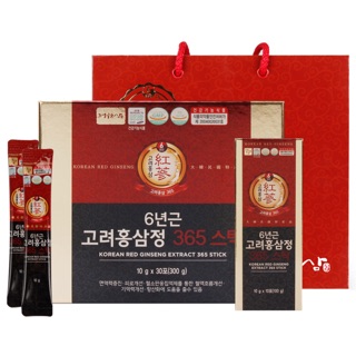 ภาพขนาดย่อของภาพหน้าปกสินค้าJungwonsam เกาหลี โสมแดง 6-year old Korean Red Ginseng Extract 365 Stick - 10gX30 พร้อมส่ง จากร้าน tidaratsingha บน Shopee