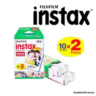 ภาพหน้าปกสินค้า(ส่งฟรี)Instax Fuji ฟิล์ม โพลารอยด์ Polaroid Instax Mini Film Fuji ฟิล์มฟูจิ แพค 10 ใบ แพคคู่ 20 ใบ โพลาลอยหมดอายุ 2021 ที่เกี่ยวข้อง
