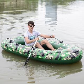 ภาพขนาดย่อของภาพหน้าปกสินค้าเรือยางเป่าลม เรือคายัค 3 ท่าน Inflatable boat เรือตกปลา เรือพลาสติก เรือยาง เรือชูชีพ หนา ทนทาน พับเก็บได้ แบริ่ง 350kg จากร้าน gingpaimall บน Shopee ภาพที่ 3