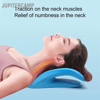 JUPITERCAMP Back Cushion Soothing Massage Lower Pain Relief Stretcher for Lumbar Neck