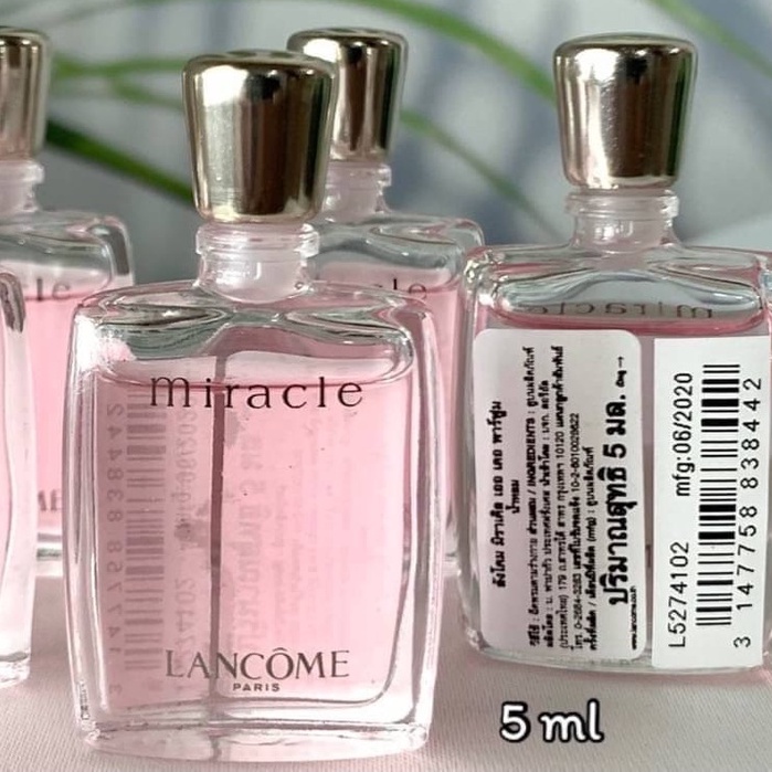 ภาพหน้าปกสินค้า5ml ฉลากไทย ผลิต 06 / 2020 ล็อตใหม่ Lancome Miracle Blossom EDP LANCME 5ml. จากร้าน hibrandnames บน Shopee