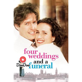 หนัง DVD Four Weddings and a Funeral (1994) ไปงานแต่งงาน 4 ครั้ง หัวใจนั่งเฉยไม่ได้แล้ว