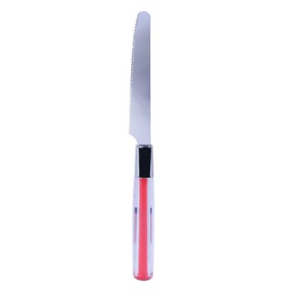 อุปกรณ์ทานอาหาร ส้อมหวาน NEON HOME LIVING สีแดง อุปกรณ์บนโต๊ะอาหาร ห้องครัว อุปกรณ์ DESSERT FORK STAINLESS HOME LIVING R