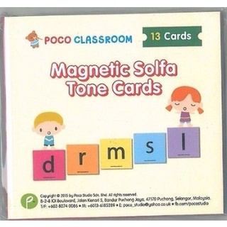 Poco Magnetic Solfa Tone Card (Ying Ying Ng) แม่เหล็กสื่อการสอน